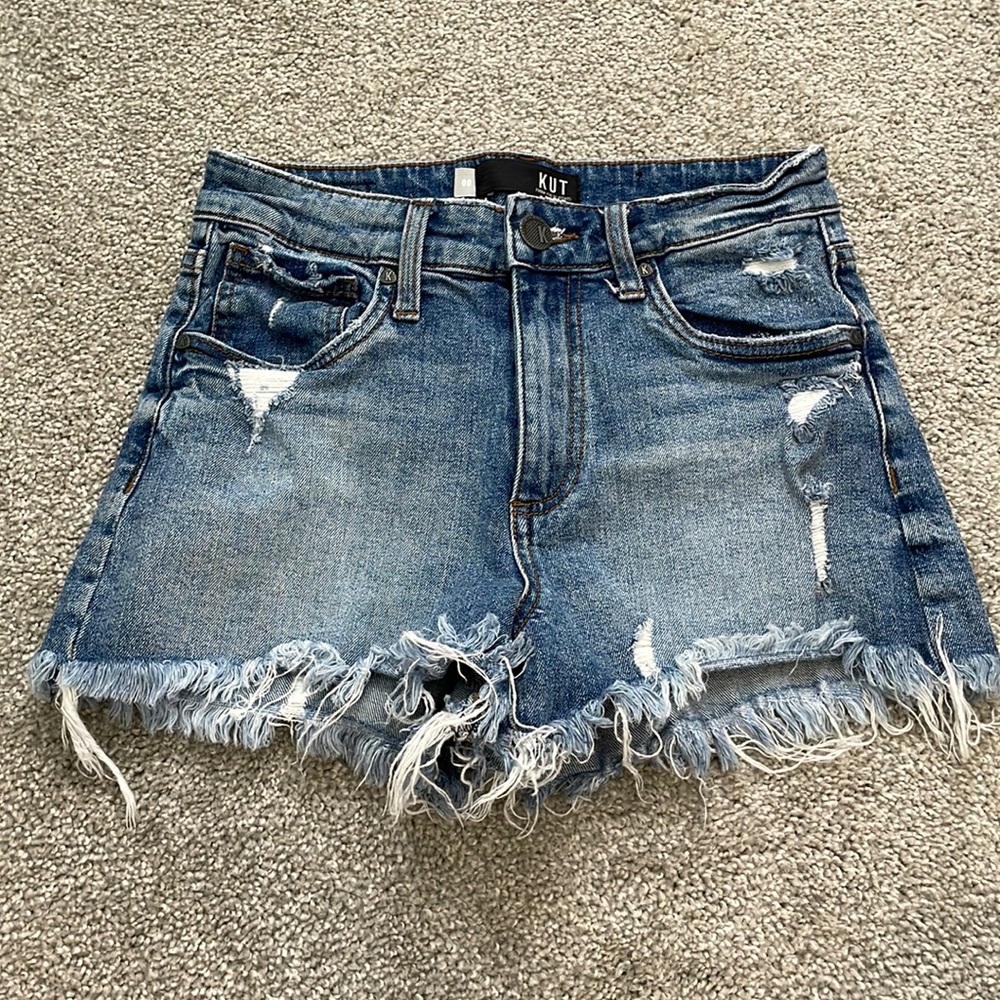 KUT High Rise Demin Shorts (Jane)